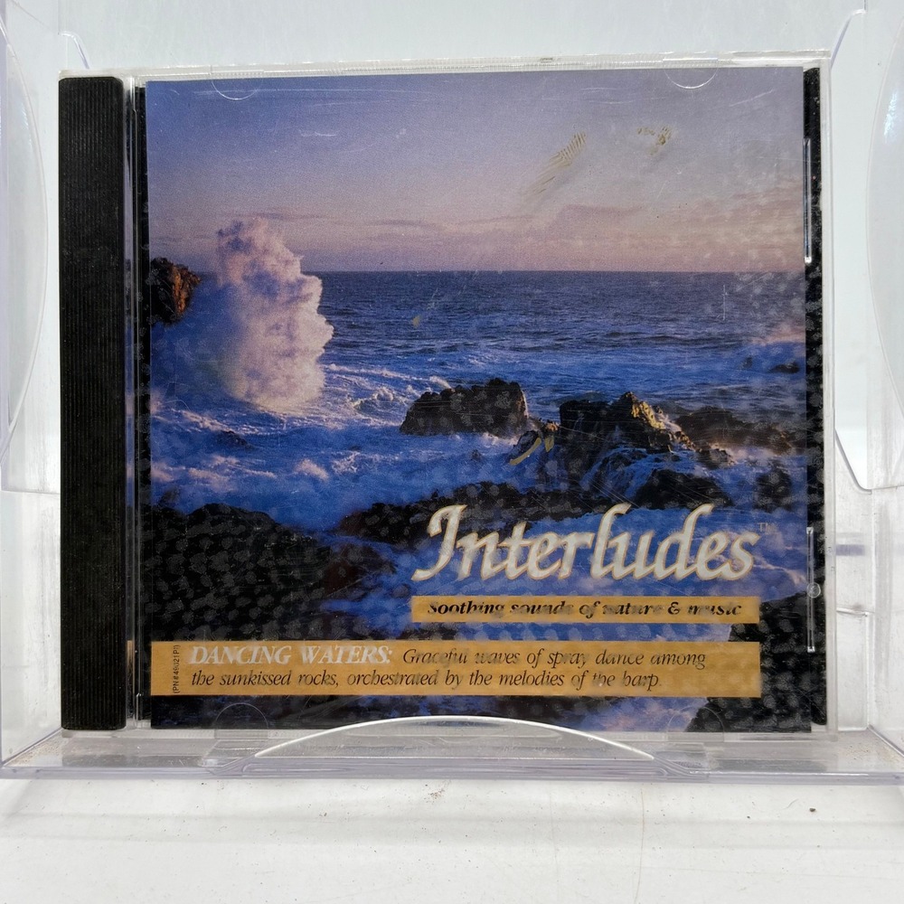 Interludes Dancing Waters CD Soothing Sounds of Nature & Music Steven Gruskin